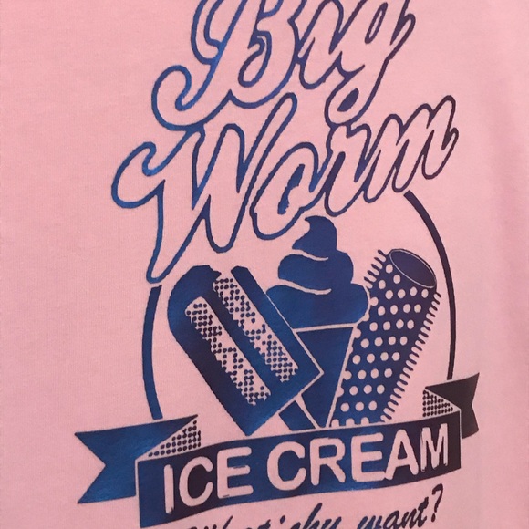Big Worm Ice Cream Tee - Picture 6 of 16